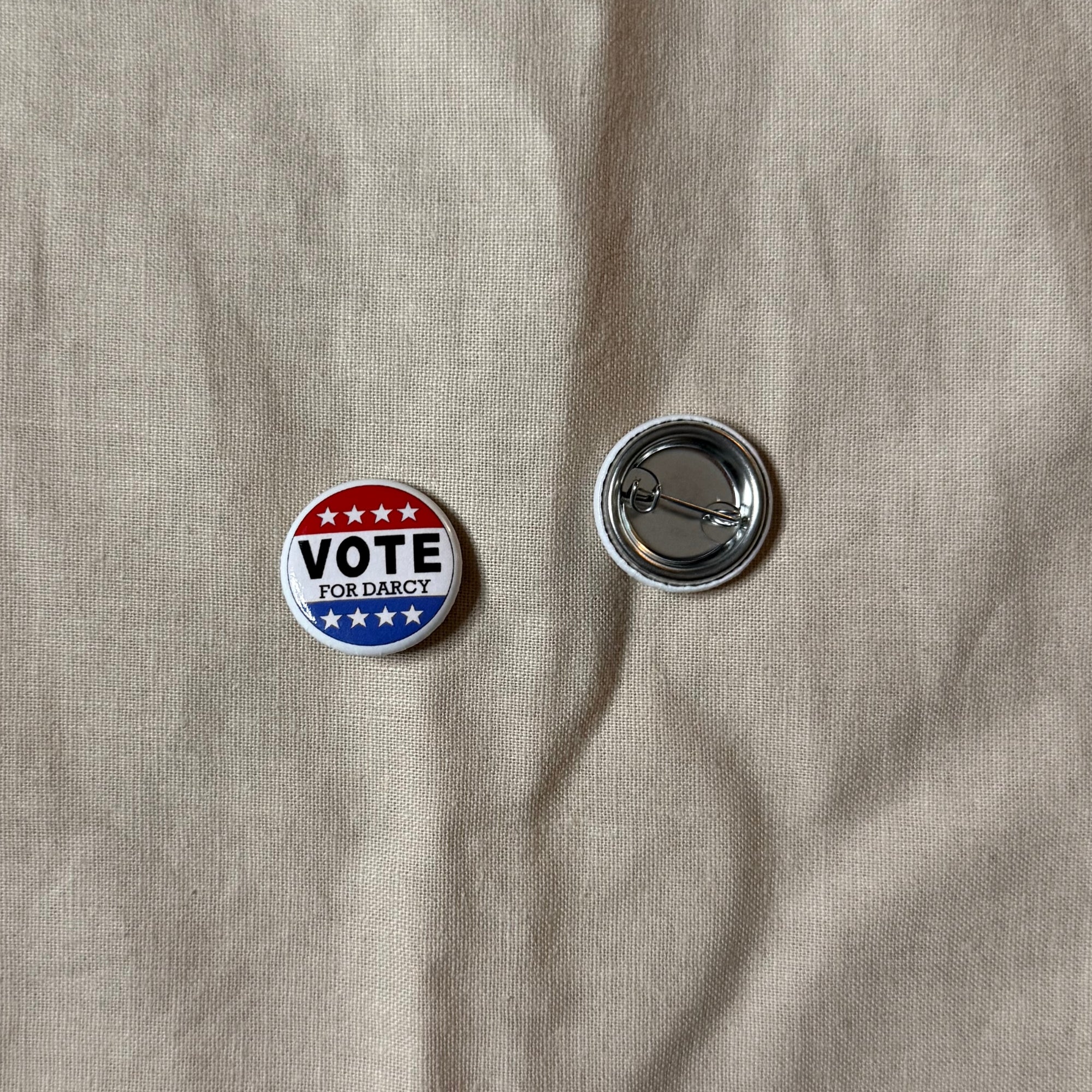 Vote for Darcy Button