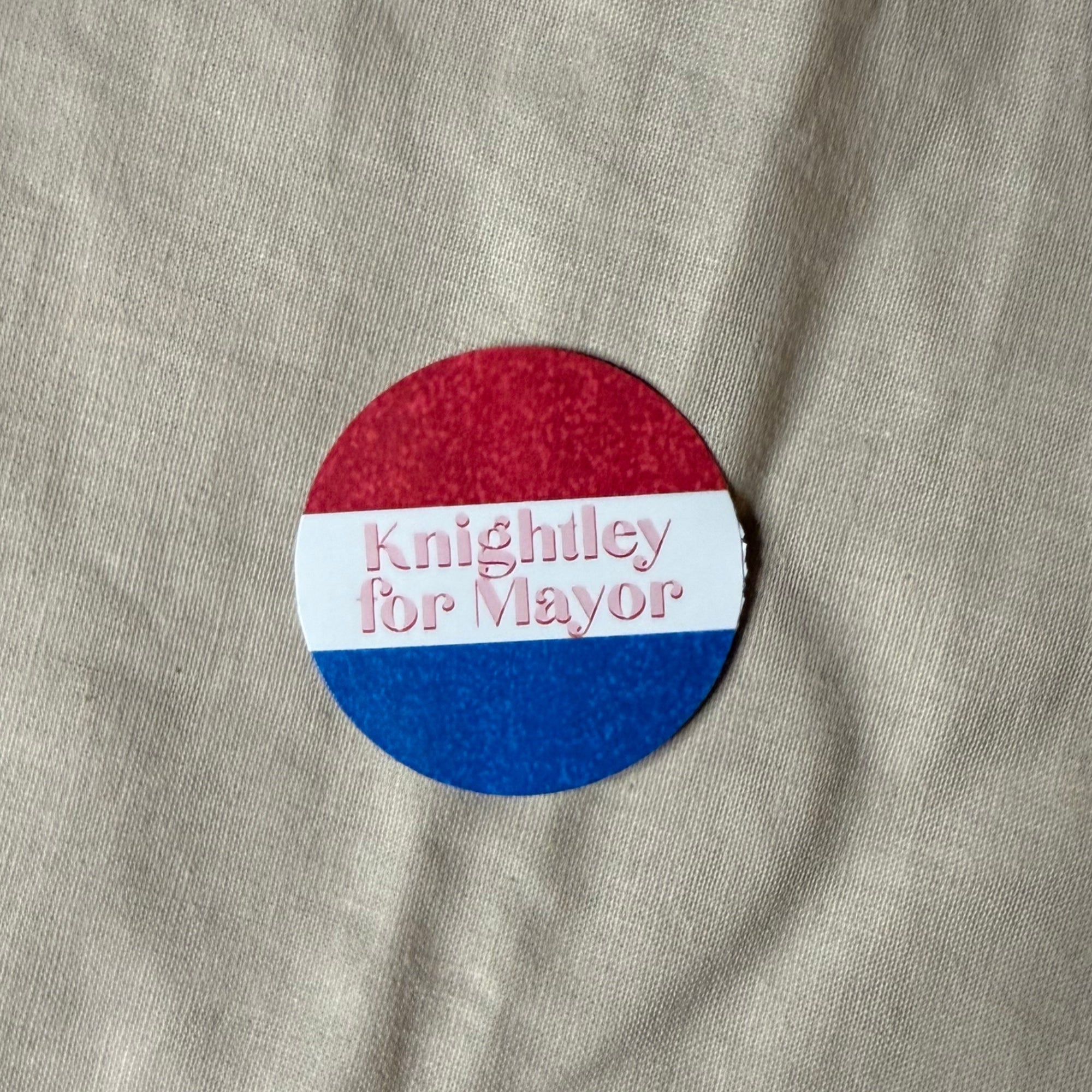 Vote for Knightley Sticker
